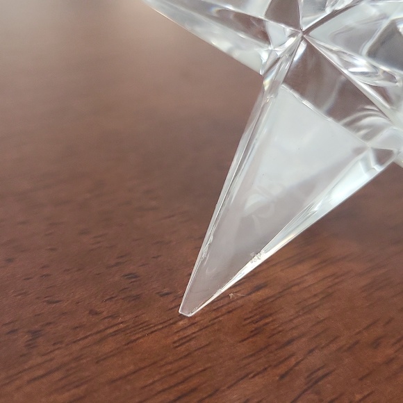 Rosenthal Kosta-Sterne Crystal 9 Point Star Candle Holder - Large 4.5” - Picture 3 of 4